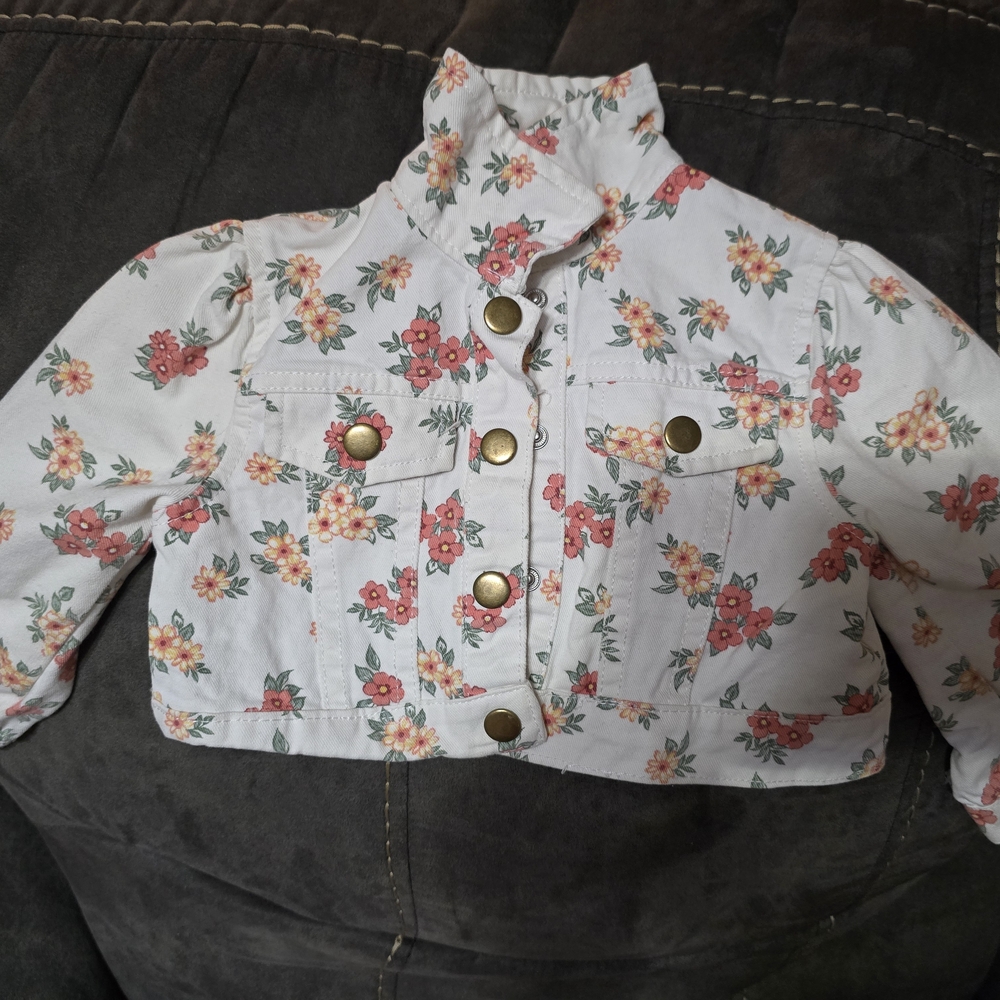 Floral Kids Jacket